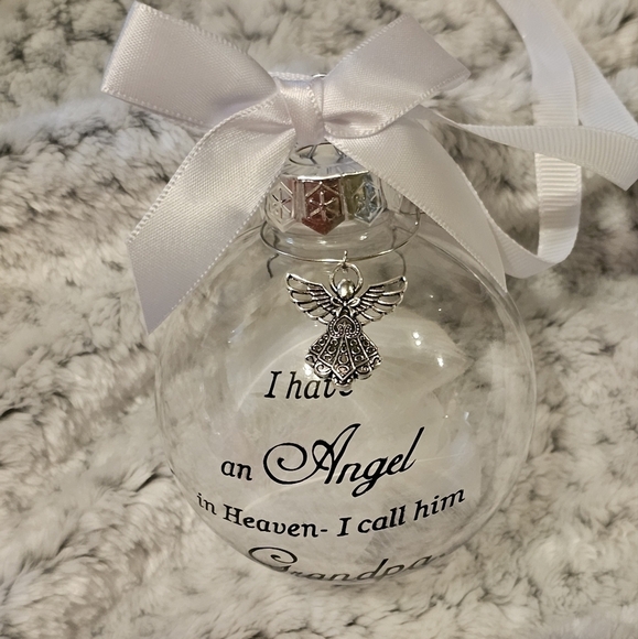 Grandpa Memorial Ornament NWOT - Handmade - Picture 2 of 4